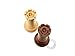 House of Chess - Ringy Rosewood (Acacia Rhodoxylon) / Boxwood Chess Pieces Rio Staunton - King Height: 4.0