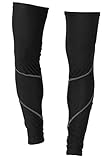 4ucycling Unisex Summer Sun Protection UV Resistant Cycling Leg Sleeves, Gray, Large