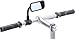 Sunstop Bicycle Rear View Mirror 55 x 115 x 210 mm / 2,2 x 4,6 x 8,1 inch - with Adjustable Gooseneck
