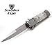 Snake Eye Tactical Assisted Open Folding Drop Point Blade Pocket Knife Self Defense Everyday Carry (White Pearl)