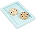 Blue Panda Wooden Kitchen Mixer Toy - 7-Piece Pretend Play Cookie Baking Toy Set Kids, Wood Play Food Children