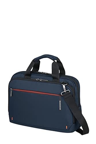 Samsonite Men's Briefcase, Space Blue, Zoll in Kuwait Whizz
