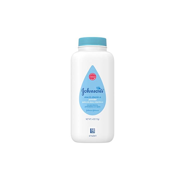 Johnson’s Baby Naturally Derived Cornstarch Baby Powder with Aloe and Vitamin E for Delicate Skin, Hypoallergenic and…