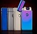 USB Lighter in Innovative Design, Dual Arc, USB Rechargeable Windproof, Elegant Gift Box[Colorful]