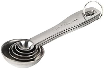 Matsuta Measuring Spoons (Set of 5), Silver