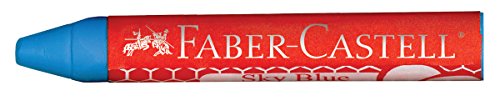 Faber-Castell Beeswax Crayons in Durable Storage Case, 12 Vibrant Colors