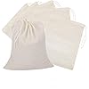 6 STKS Mousseline Tas Katoen Doek Straining Bag Herbruikbaar 50 * 40 cm Grote Fijne Mesh Koken Voedsel Zeef Filter…