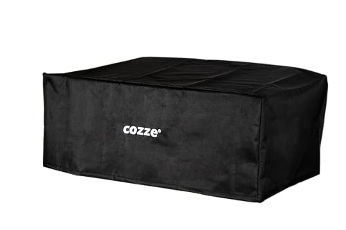 Cozze® Protective Cover for 800 Series Plancha/Grill – 600D Oxford, PVC-Coated, UV-Resistant, Black, L88 x W63 x H33.5 cm