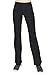 WB961 Womens Slim-Fit Bootleg Yoga Pants XXL Black
