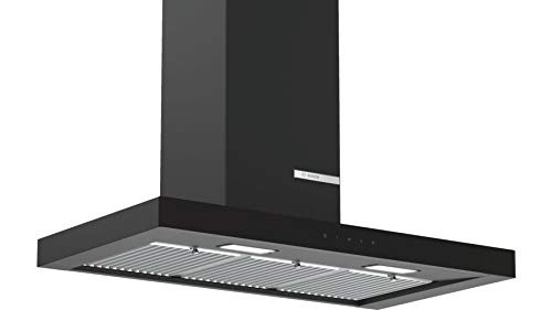 Bosch Serie|4 Wall mounted hoods Chimney 90 cm flat black DWB098G60I
