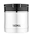 Thermos Stainless Steel Flip Top Food Jar, 10-Ounce, Black
