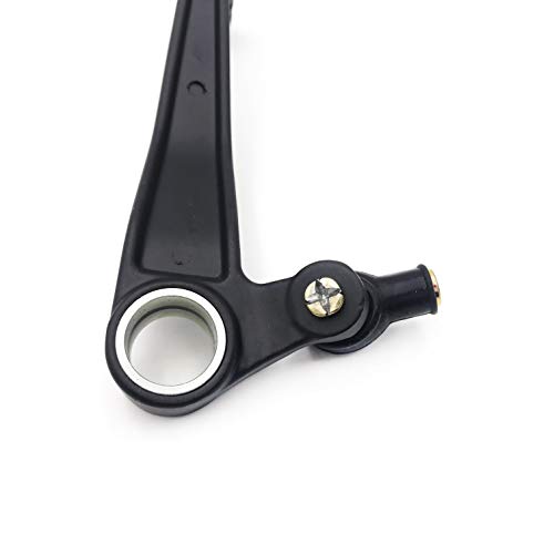 XKH- Motorcycle Black Aluminum Folding Gear Shift Levers Compatible with 1997-2003 Suzuki GSXR 600/1992-1993 Suzuki Katana GSX 600F [B00Y5N4VXU] - Thumbnail 2