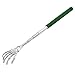 uxcell Home Office Skeleton Hand Telescopic Extendable Back Scratcher Green