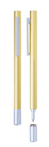 Ten Design Stationery Shell Roller Pen, Gold (121218GD)