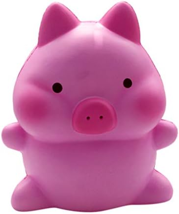 Elaco Giant Adorable Squishies Kawaii Pink Pig Decompression Slow Rising Cream Scented Stress Relief Toy