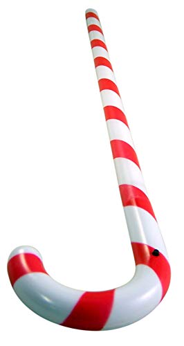 Light Up Flashing Candy Cane Wand Decoration, 23 Inch - Thumbnail 2