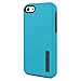 Incipio DualPro Case for iPhone 5C - Retail Packaging - Cyan/Gray