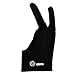 Ugee GL-01 Artist Glove for Drawing Tablet Free Size, 1 Unit for left-handed or right-handed- Black