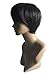 wig pixie cut wig Fashion Women Trendy Short Black Synthetic Boycut Wig