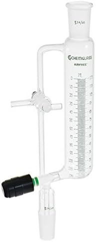 Chemglass Addition 14/20 Joint Size Schlenk Airfree Funnel
