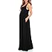 Mother Bee Maternity Sleeveless Maxi Dress with Pockets