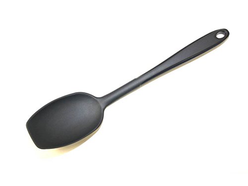 Kochblume Sauce Spoon L | Premium Silicone & BPA Free | Heat Resistant | Dishwasher Safe | 30 cm | Colour: Anthracite