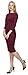 Marycrafts Womens Elegant Lady Vintage Evening Wiggle Midi Dress