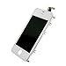 Eco-Fused Digitizer and Touchscreen Kit for Apple iPhone 4G Including Assembly Tool Kit, 10-Piece, White, 4G