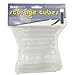 The Beadsmith Clear Storage Tubes 3 Inches Long - for Seed Beads/Delicas/Findings (100 Tubes)