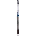 Soladey3 Ionic Toothbrush, Solar Panels and TiO2 Semiconductor, 3 Row Honeycomb Bristle Blue, You can Brush Without Toothpaste