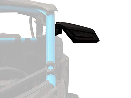 SuperATV Heavy Duty Sport Side View Mirrors for Can-Am Maverick X3 - Bolts On Factory Mounting Location - (1 Pair) - Thumbnail 2