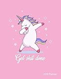 Get Shit Done 2019 Planner: 2019 Organizer has Weekly Views with To-Do Lists, Funny Holidays & Inspi by 
