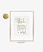 DIGIBUDDHA Alcohol Because No Great Story Ever Began With A Salad Gold Foil Art Print Wedding Reception Signage Bar Cart Sign Beer Drinks Party 8 inches x 10 inches B37