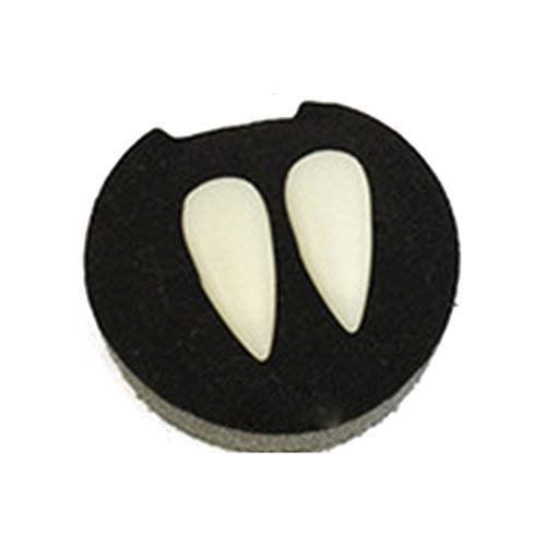 Urstory1 Halloween Party Cosplay Prop Decoration Vampire Tooth Horror False Teeth, Horrific Fun Clown Dress Vampire Teeth Dentures Props Zombie Devil Fangs Tooth With Dental Gum
