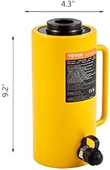 VEVOR 30Ton Hydraulic Cylinder Jack 4 Inch Stroke 66000LBS Lift Industrial view 8