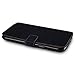 Black Low Profile PU leather Wallet Case Compatible with Samsung Galaxy Note 2 by Covert