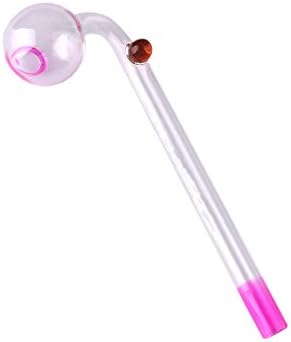 Shengfn 2017 Top Fashion Pink Glass Accessoreis Smoking Accessories Bowl 10PCS