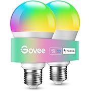 Govee LED Light Bulb Dimmable, Music Sync Color Changing Light Bulbs, A19 7W 60W Equivalent, No Hub Required Multicolor Bluetooth Light Bulbs with App Control for Party Home (Don&#39;t Support WiFi/Alexa)