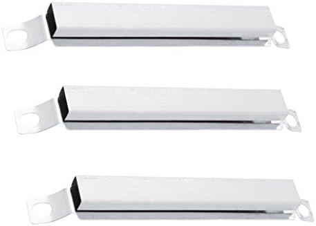 Pitmasters Supply Stainless Steel Crossover Carryover Tube Replacement Parts for 05593 Charbroil, Centro, Other BBQ Gas Grill Burner (3-pack)