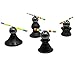 Sinocles 2019 New Creative Desk Decor Sculpture Set,4 in 1 Magnetic Stress Relief Fidget Toys, Art Balance Rotating Toys with Metal Base for Home Office Desk Decoration