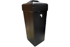 VISTAR WATER TECHNOLOGIES Water Softener Salt Brine Tank 15x17x36 Inches with Safety Float by American Water Solutions