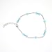 Lisli Women Fashion Sexy Simple Bead Silver Plated Anklet Ankle Bracelet Foot Chain