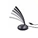 VAlinks Plug and Play USB Desktop Audio Microphone Elegant Arc Design Adjustable USB Mic for PC, Laptop and Mac, Applicable for Online Broadcasting, Online Meeting, MSN, Skype and More