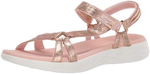 skechers on the go 600 rose gold