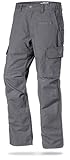 LA Police Gear Mens Urban Ops Tactical Cargo Pants - Elastic WB - YKK Zipper - Grey - 36 X 32