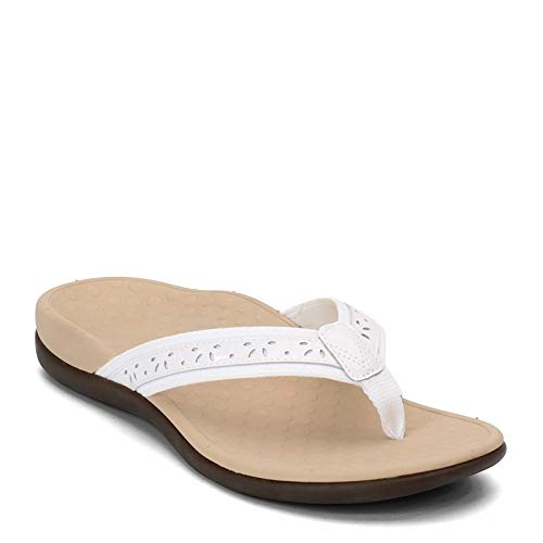 Vionic Women's Tide Casandra Toe Post Sandals - Supportive Ladies Sandals That Include Three-Zone Comfort with Orthotic…