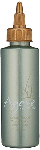 Agave Healing Oil - Vapor Infusion. Thermal Activated Leave-In Conditioner for Use with Vapor Flat Iron. Heals, Hydrates, and Smooths Damaged Hair. Sulfate-, Paraben-, Phthalate-, and Cruelty-Free