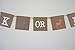Buck or Doe Baby Shower Gender Reveal Banner Garland, Photo Prop, Handmade, Hunter Outdoor Theme