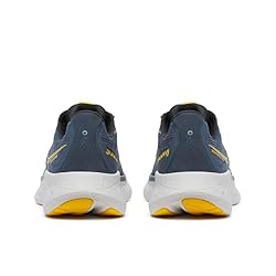 Saucony Men's Ride 18 Sneaker, Dusk/Pollen, 7.5
