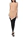 TWINTH Tunic Top Plus Size Shortsleeve Handkerchief Hem Tunics